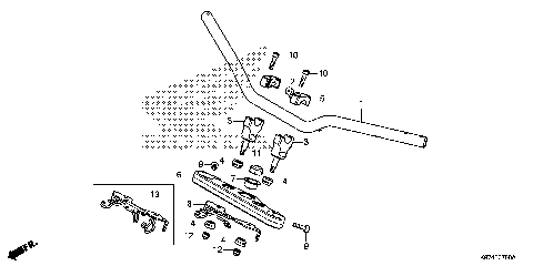 HANDLEBAR@TOP BRIDGE