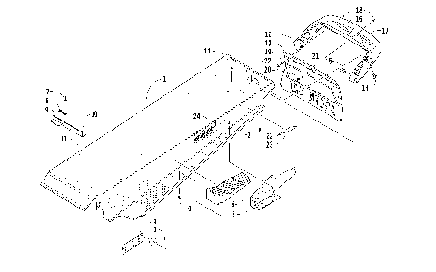 TUNNEL AND REAR BUMPER [86064]