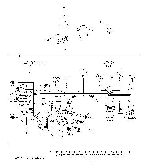ELECTRICAL, HARNESSES - A12DH50AX/AZ (49ATVHARNESS12SP500TRG)