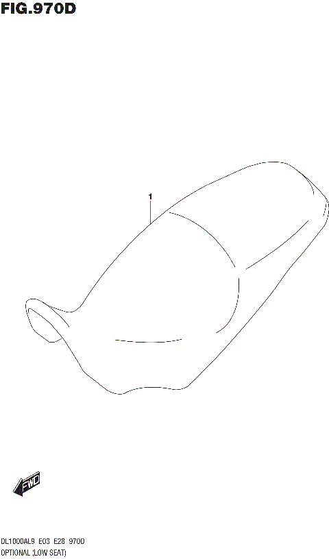 OPTIONAL (LOW SEAT) (DL1000AL9 E03)