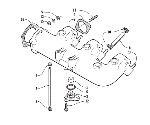 EXHAUST MANIFOLD ASSEMBLY
