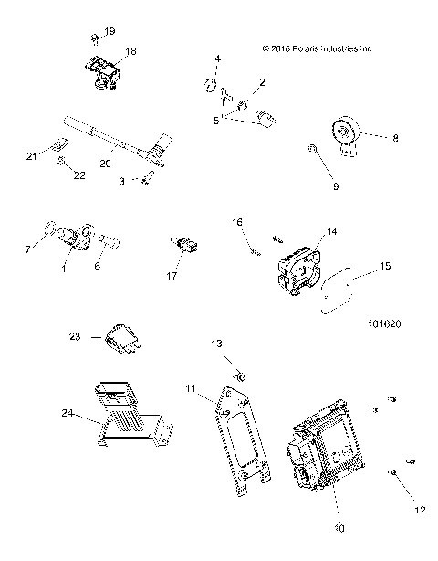 ELECTRICAL, SWITCHES, SENSORS and ECM - A19SWE57R1 [101620]