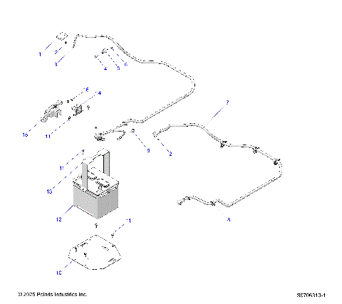 ELECTRICAL, BATTERY, BASE