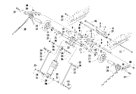 REAR SUSPENSION REAR ARM ASSEMBLY [92174]