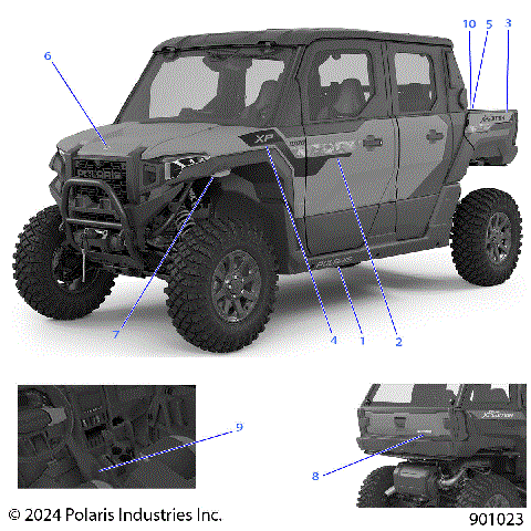 BODY, DECALS, GRAPHICS - G25G5W99AB/BB