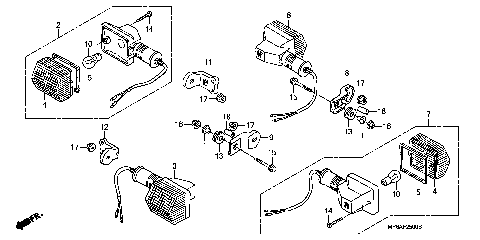 FRONT & REAR TURN SIGNAL
