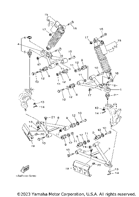 FRONT SUSPENSION WHEEL