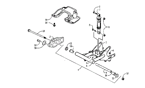 REAR SUSPENSION ASSEMBLY [87699]