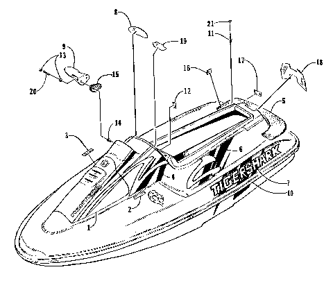 DECAL AND FOOTPAD ASSEMBLY [73137]