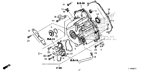 ALTERNATOR COVER