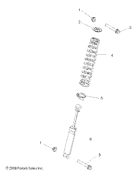 SUSPENSION, REAR SHOCK - R09VH76 ALL OPTIONS (49RGRSHOCKMTGRR09RZR)