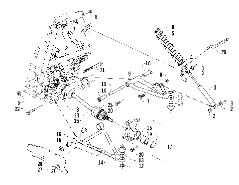 FRONT SUSPENSION ASSEMBLY [87181]