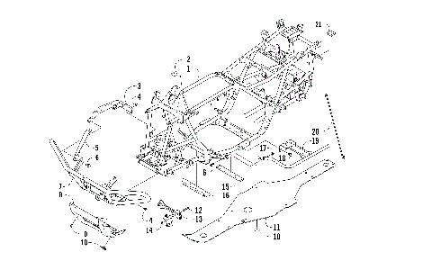 FRAME AND RELATED PARTS [300318]