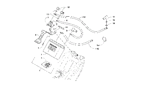BATTERY AND TRAY ASSEMBLY [105969]