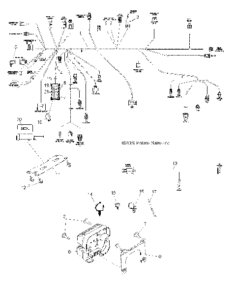 ELECTRICAL, WIRE HARNESS, EPS - R10VY76AZ (49RGRHARNESS10RZREPS)