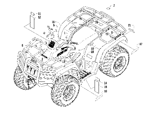 BODY PANELS AND DECALS (LE) [88885]