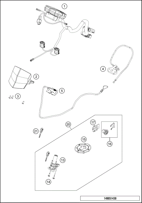 INSTRUMENTS / LOCK SYSTEM