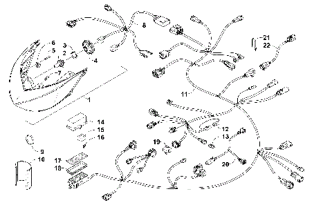 HEADLIGHT AND WIRING ASSEMBLIES [102084]