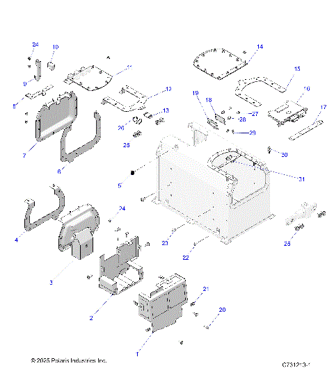 ELECTRICAL, BATTERY, SERVICE COMPONENTS, R24E3TC2DD (C731213-1)
