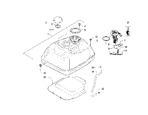 GAS TANK ASSEMBLY [301467]