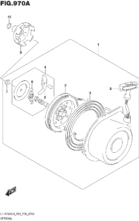 OPTIONAL (RECOIL STARTER)