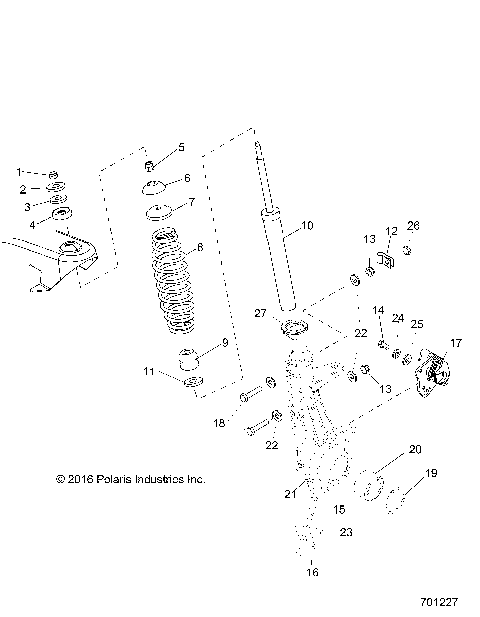 SUSPENSION, FRONT STRUT - R21MAAE4F4/F9 (701227)