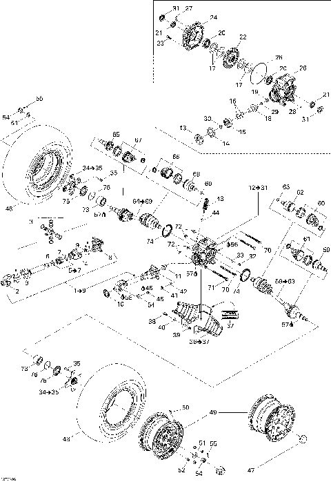 08- Drive System, Rear STD