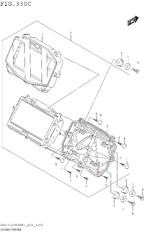 SPEEDOMETER (GSX-S1000RQM4 E33)