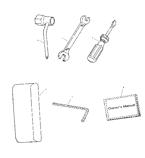 TOOL KIT - W004978D (4955795579C013)