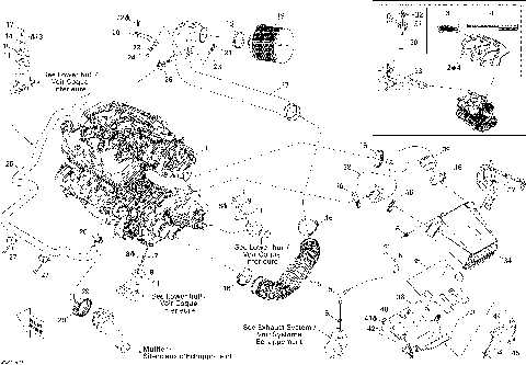 01- Engine And Air Intake Silencer