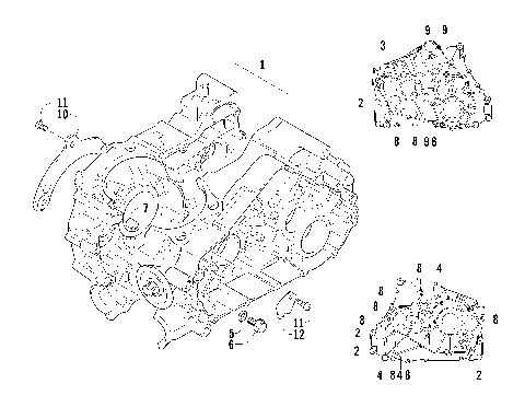 CRANKCASE ASSEMBLY [81231]