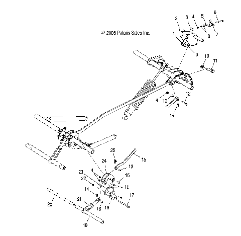 SUSPENSION, COUPLER LINK - S12SU4BEL (4997559755B07)