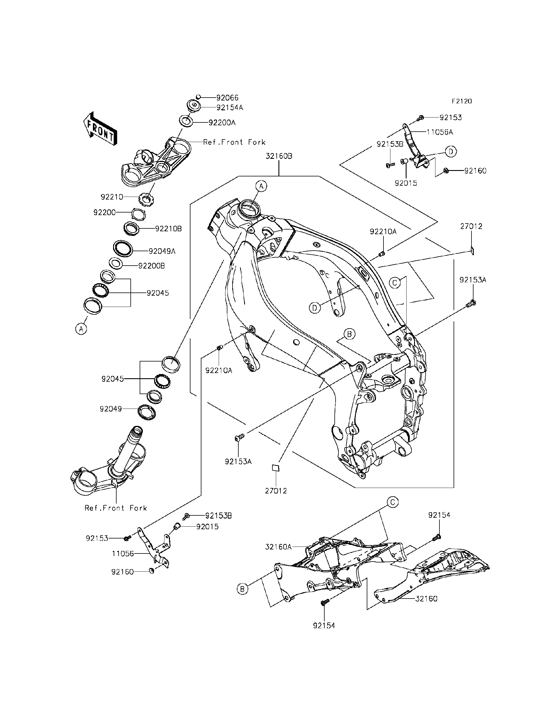 rページ カワサキ ZZR1100/ZX-11 1993年式 ZXT10Dの諸元・スペック情報