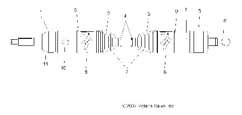 DRIVE TRAIN, REAR DRIVE SHAFT (BUILT 7/01/07 and BEFORE) - A08MH50AX/AZ (49ATVSHAFTDRIVERR08SP500)
