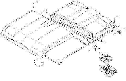 ROOF ASSEMBLY  [304410]