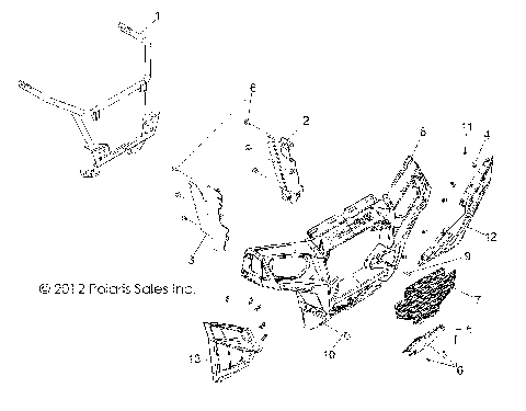 BODY, FRONT BUMPER - Z14JT9EFX (49RGRBUMPER13RZRXP900I)