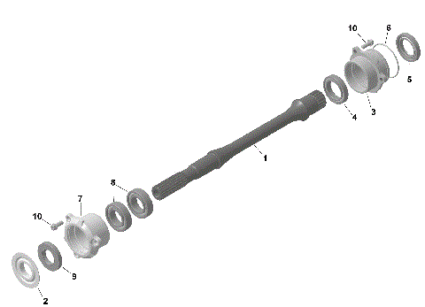01- ROTAX - Drive Shaft