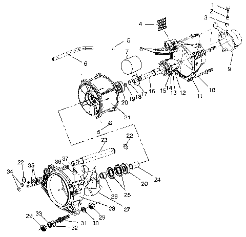 PROPULSION SL 650 STD B954358 (4932923292B002)