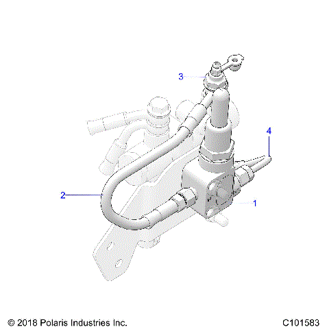 BRAKES, VALVE SYSTEM REDUCING VALVE - A20SEE57K1 (C101583)