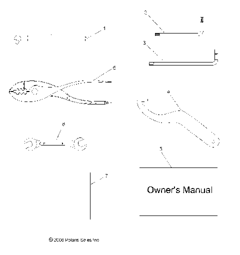 REFERENCES, TOOL KIT and OWNERS MANUALS - R15RMAEGJ/GC/EJ (49RGRTOOL10SDW)