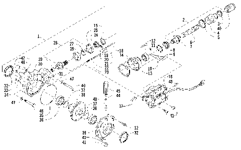 FRONT DRIVE GEARCASE ASSEMBLY [84503]
