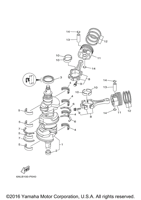 CRANKSHAFT PISTON