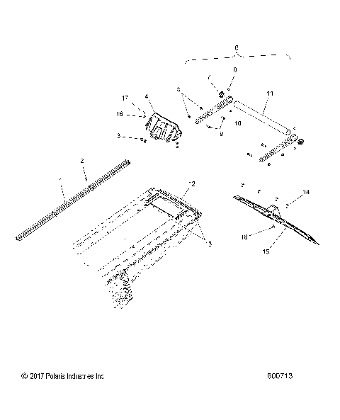 BODY, BUMPER, REAR, SNOWFLAP and TAILLIGHT COVER - S18ELS8P ALL OPTIONS (600028)
