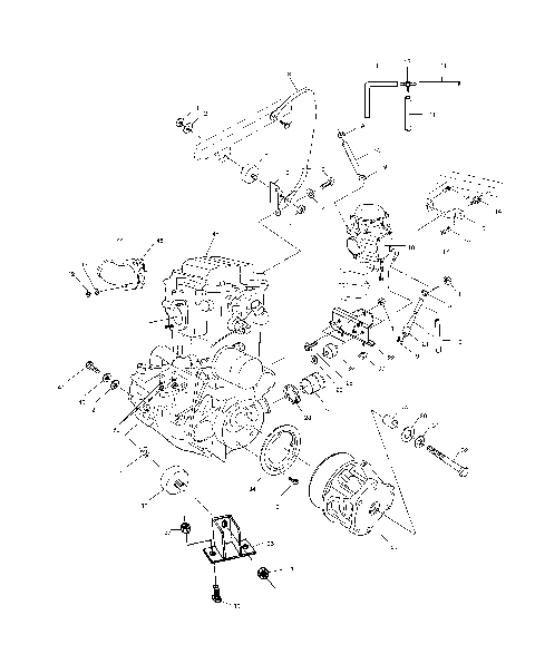 ENGINE MOUNTING - C10CL50AA (4978707870A09)
