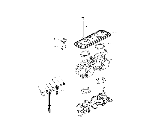 THROTTLE BODY - W025101C/W025101D/W025101I (4971387138C06)