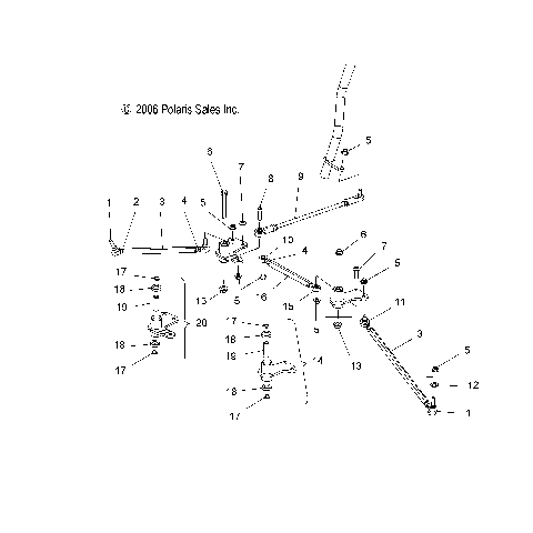 STEERING - S07PP6FS/FSA/FSB (49SNOWSTEERING600HO)