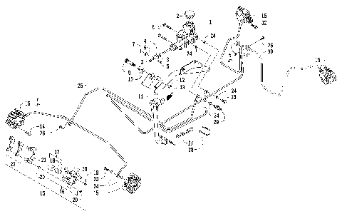 HYDRAULIC BRAKE ASSEMBLY [98631]
