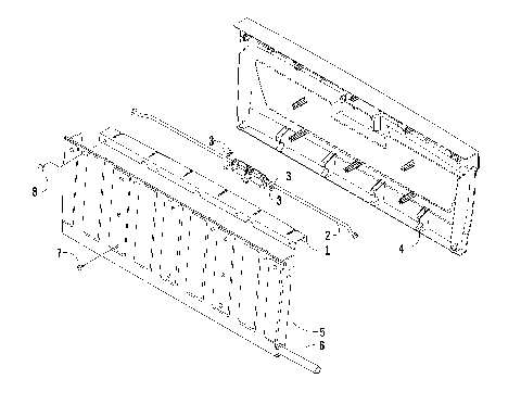 TAILGATE ASSEMBLY [84523]