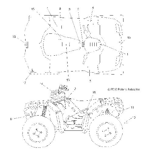 BODY, DECALS - A11ZN85AA/AQ/AZ (49ATVDECAL11SPXP850)
