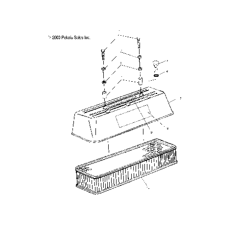 AIR INTAKE - W025198C/D/I (4971357135B07)